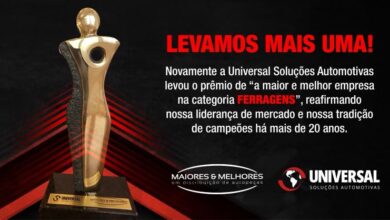 Pelo 26º ano consecutivo, Universal Soluções Automotivas conquista o prêmio de melhor distribuidor de Ferragens Automotivas!